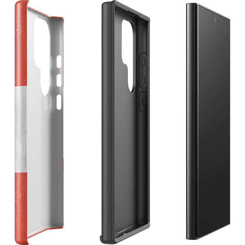 Distressed Austria Flag Galaxy S25 Ultra Impact Case
